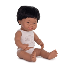 miniland Baby Doll Hispanic Boy with Down's Syndrome